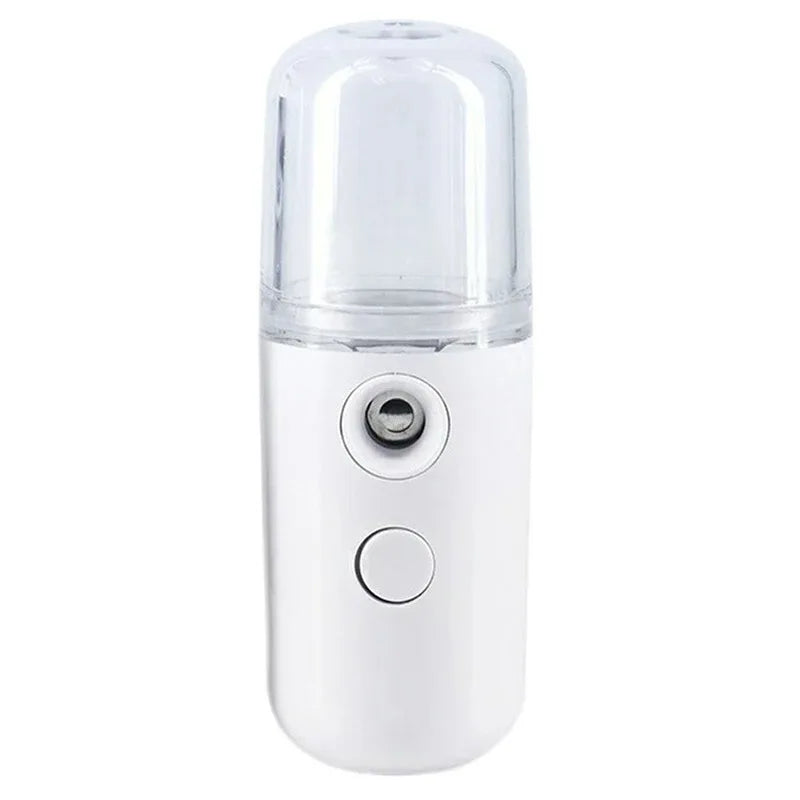 š Mini Nano Spray Face Steamer ā USB Facial Mist Sprayer & Skin Hydration Tool