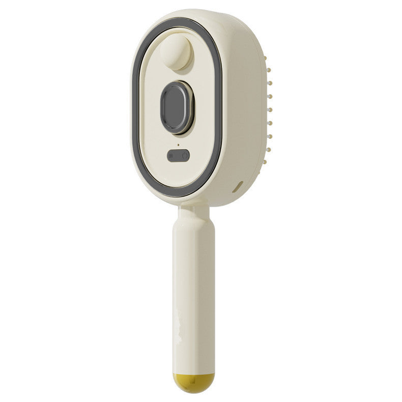 Electric Hair Smoothing Brush with Nano Mist | Smooth Hair in Just One Brush & Hydrate Hair Instantly