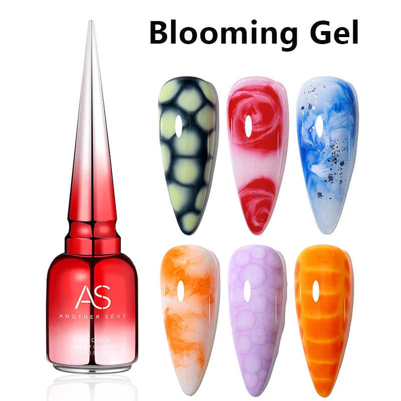 AS GEL Russian Matte Top Coat UV Gel Nail Polish 15ML Frosted Non Stick Powder Mat Top Coat No Wipe Semi Permanent Seal Gels Glowena shop