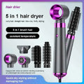 5-in-1 Hot Air Hair Styling Brush & Blow Dryer | Salon Styler Set | Glowena
