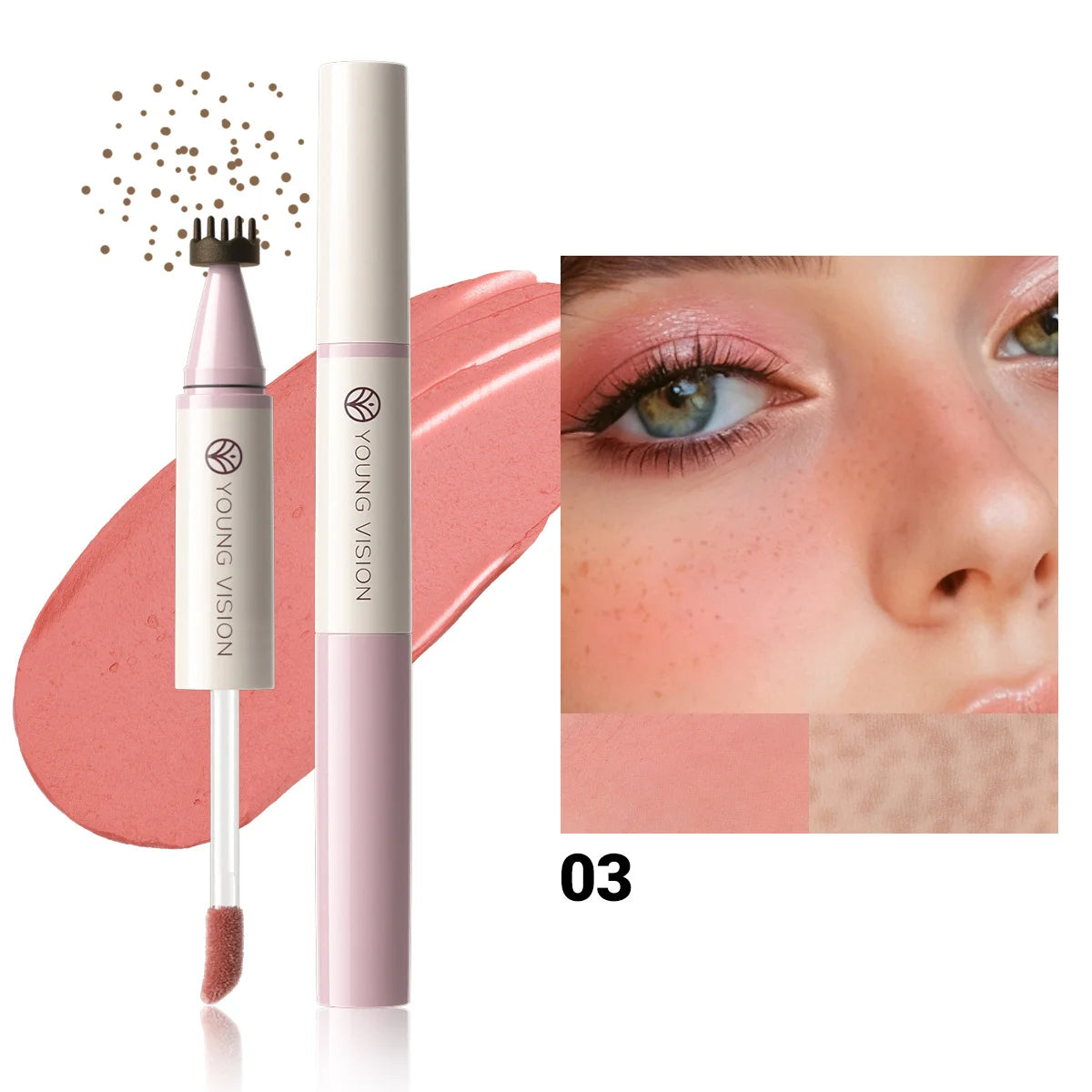 💖 Natural Freckle Pen – Waterproof, Long-Lasting & Quick-Dry Freckle Stamp