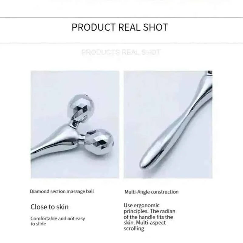 💆‍♀️ 3D V-Shape Facial & Body Massage Roller