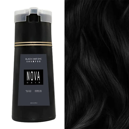 Natural Hair Dye Shampoo Nova Hair Instant Dye Shampoo Men Women Quick Easy Safe Hair Color Gray Hair Coverage Nourish Scalp Glowena shop