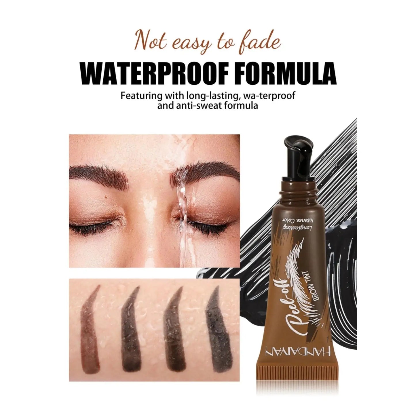 💄 Peel-Off Waterproof Eyebrow Tint Gel