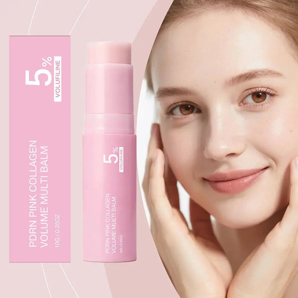 PDRN Collagen Skincare Set Volume Multi‑Balm & Gua Sha Neck Cream Nourishing Care For Delicate Neck Skin Hydrating Plumping Glowena