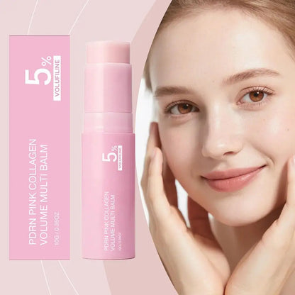 PDRN Collagen Skincare Set Volume Multi‑Balm & Gua Sha Neck Cream Nourishing Care For Delicate Neck Skin Hydrating Plumping Glowena