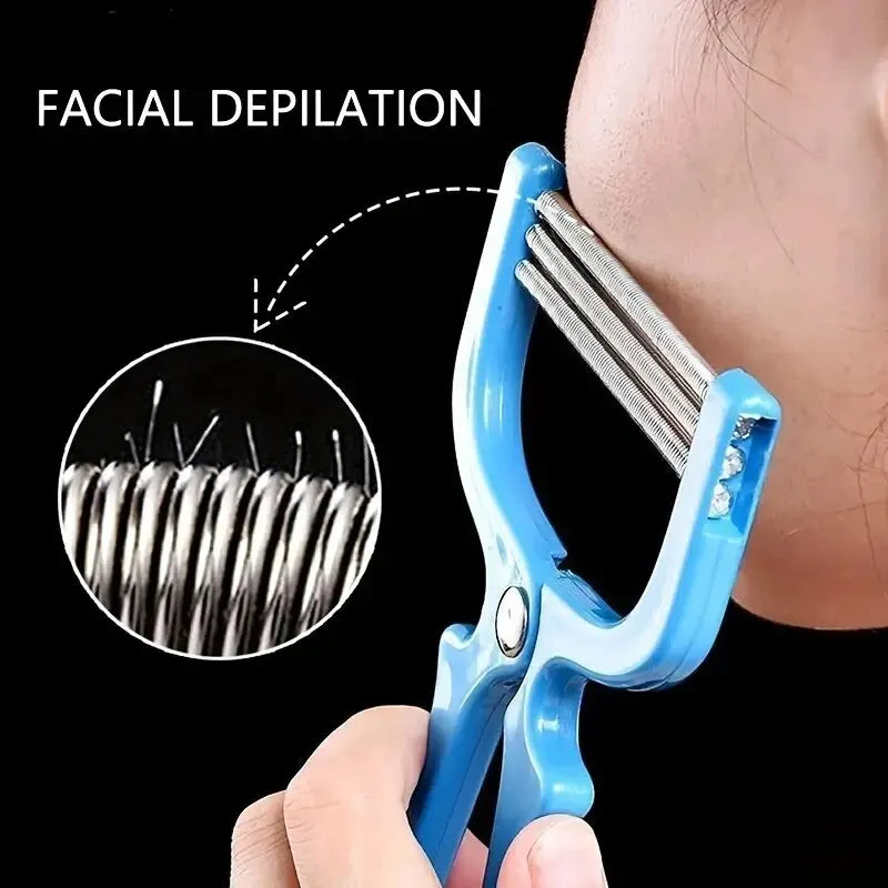 🪒 Manual Facial Hair Remover Threading Tool for Women