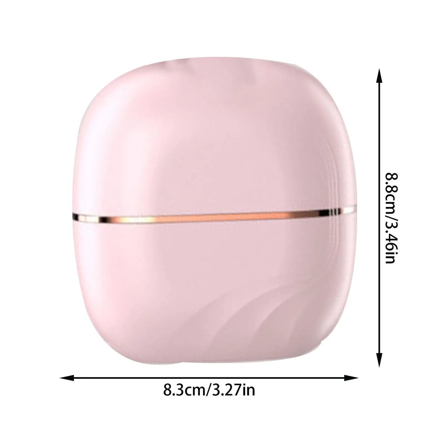 💇‍♀️ Mini Cordless Hair Straightener Brush – USB Rechargeable