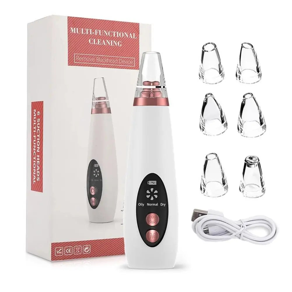 💖 Electric Blackhead Remover with 3-Level Suction