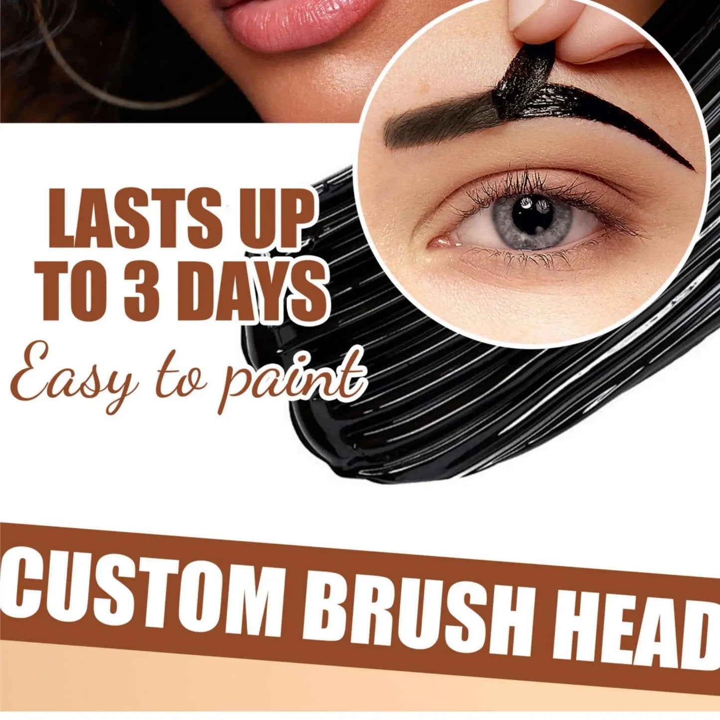 💄 Peel-Off Waterproof Eyebrow Tint Gel