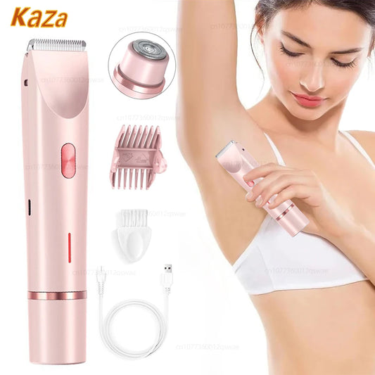🪒 Double-Head Electric Shaver for Women