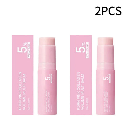 PDRN Collagen Skincare Set Volume Multi‑Balm & Gua Sha Neck Cream Nourishing Care For Delicate Neck Skin Hydrating Plumping Glowena