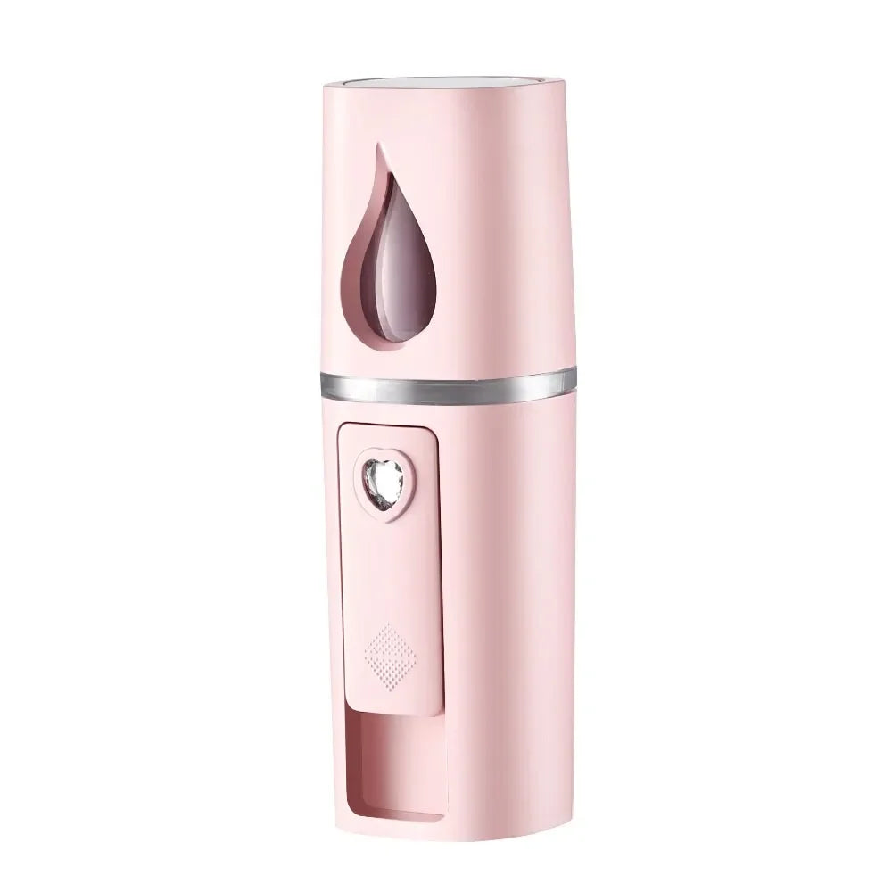💖 Portable Nano Facial Mist Sprayer & Rechargeable Face Steamer ⭐