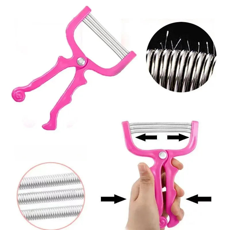 🪒 Manual Facial Hair Remover Threading Tool for Women