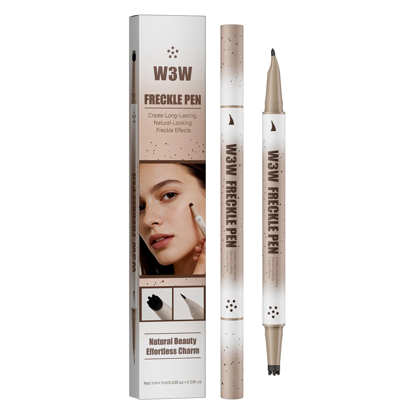 💄 Waterproof Freckle Stamp Pen – Natural & Long-Lasting