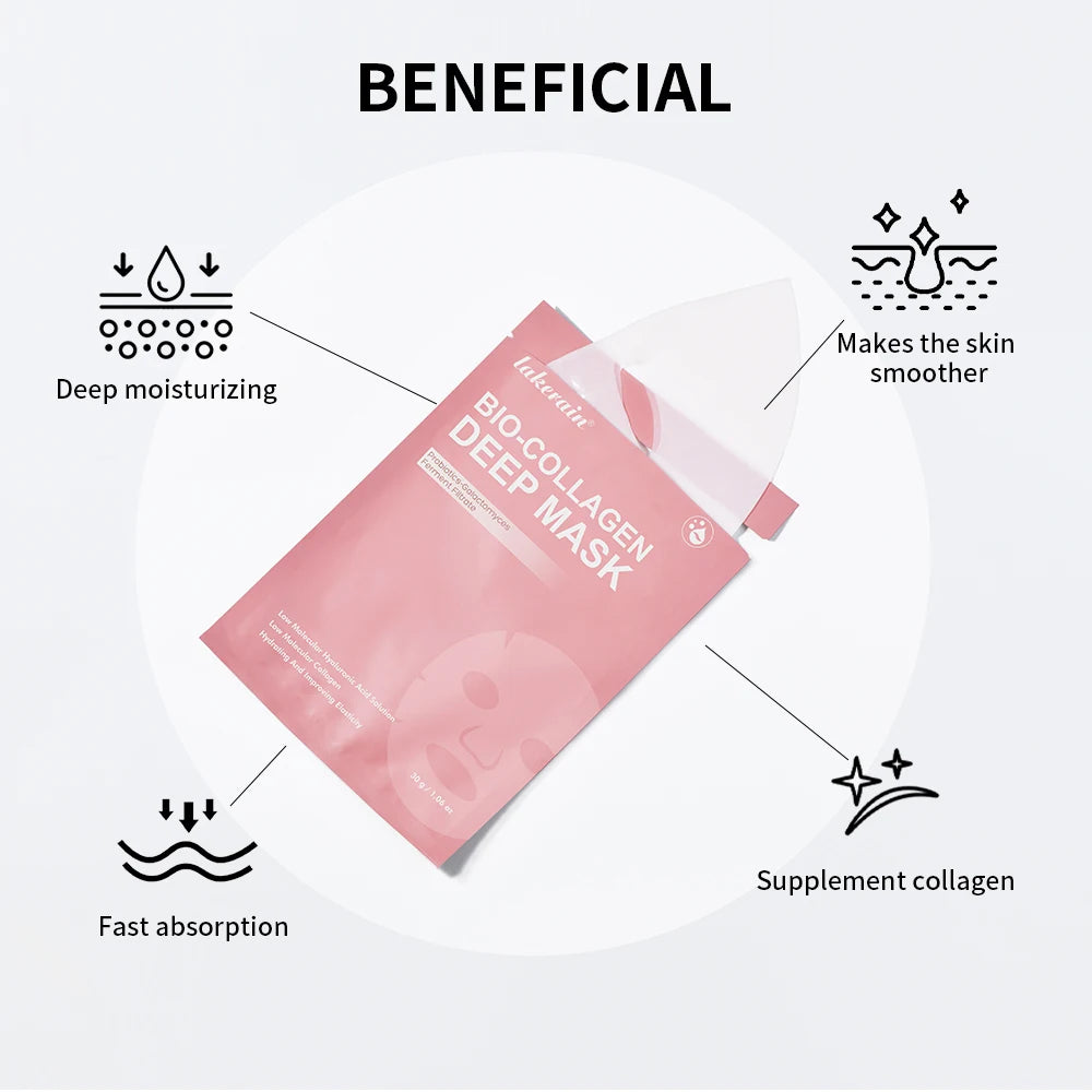 💖 Bio-Collagen Deep Hydrating Overnight Face Mask