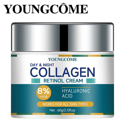 YOUNGCOME Retinol Cream Hyaluronic Acid Skin Care Anti-Wrinkle Moisturizing Anti-Aging Night Shrink Pores Whitening Smooth Glowena shop