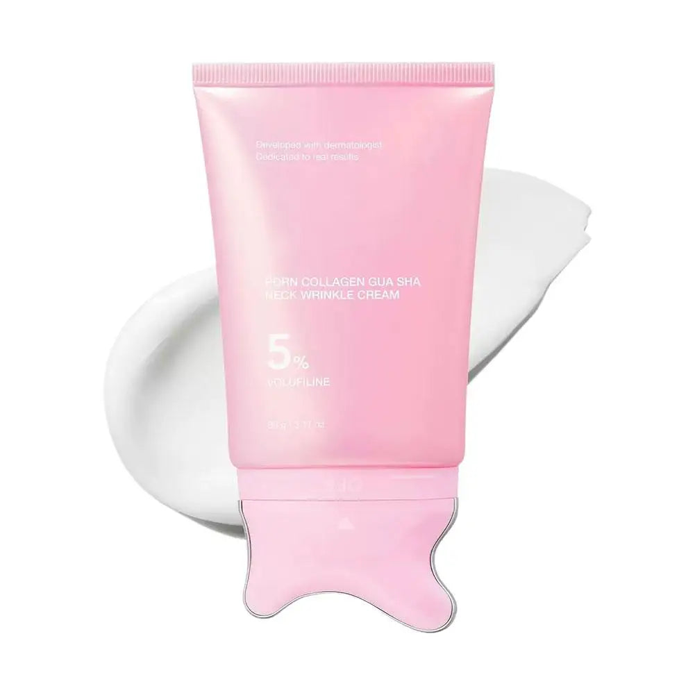 PDRN Collagen Skincare Set Volume Multi‑Balm & Gua Sha Neck Cream Nourishing Care For Delicate Neck Skin Hydrating Plumping Glowena