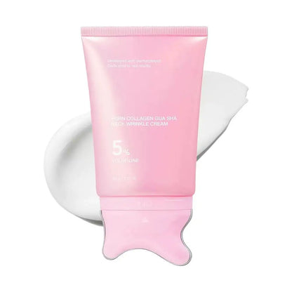 PDRN Collagen Skincare Set Volume Multi‑Balm & Gua Sha Neck Cream Nourishing Care For Delicate Neck Skin Hydrating Plumping Glowena