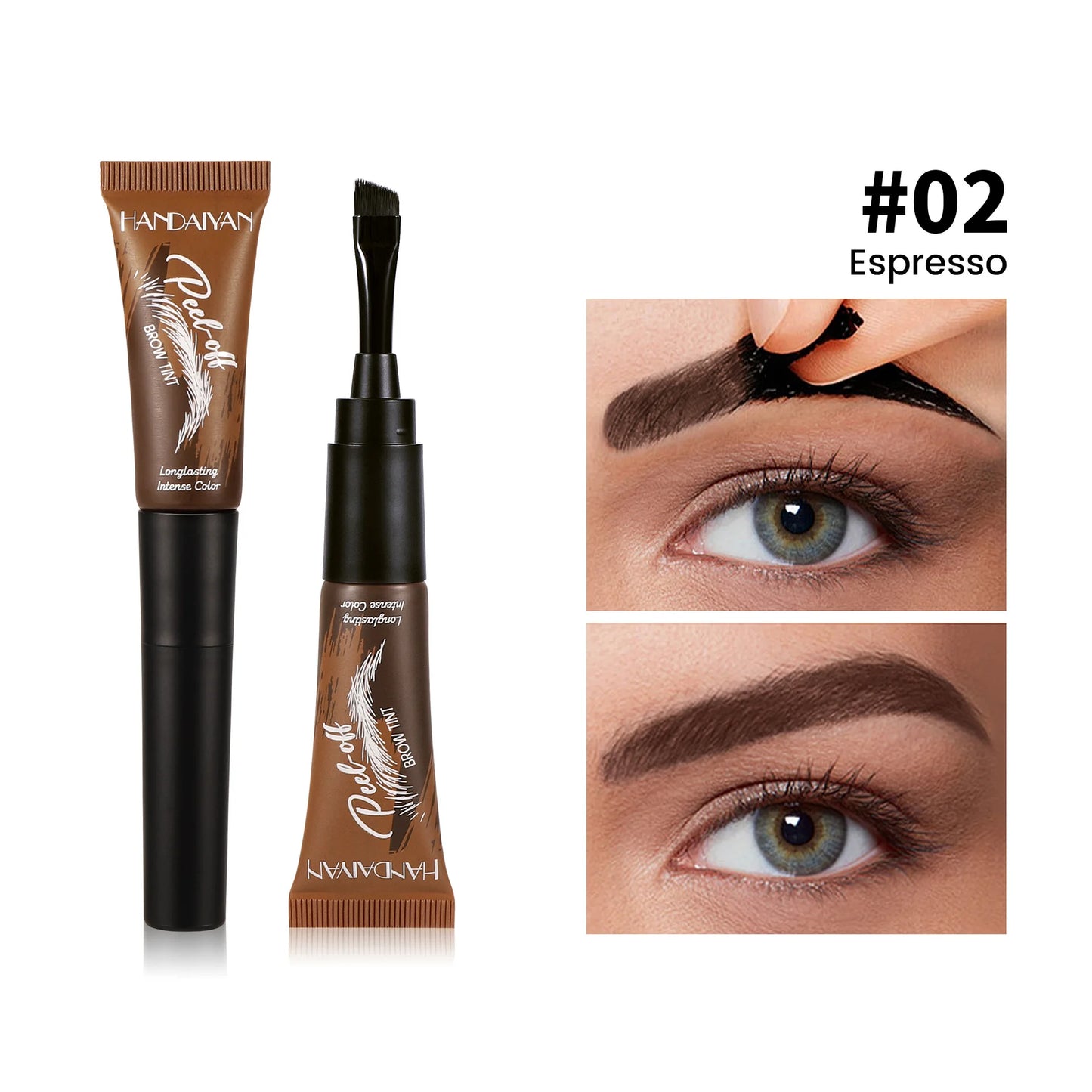 💄 Peel-Off Waterproof Eyebrow Tint Gel