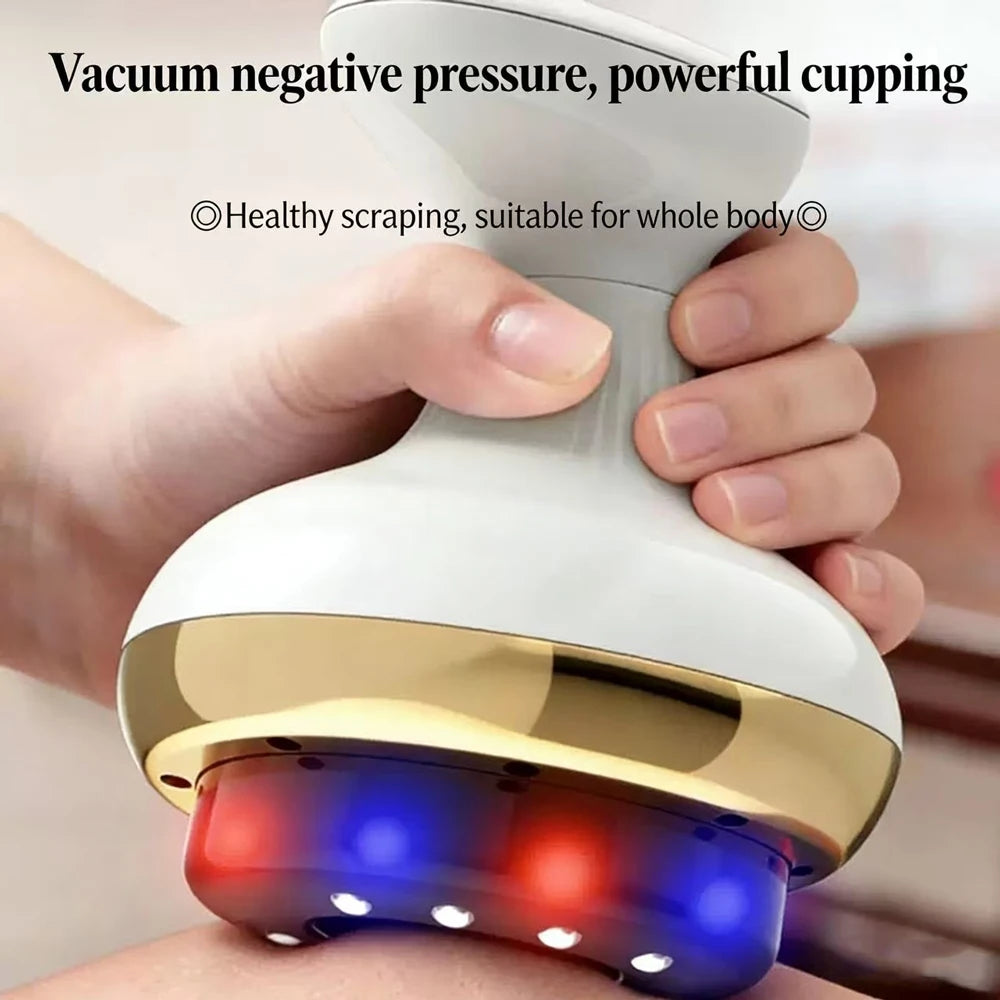 💖 Electric Cupping Massager with Heat & Suction Therapy