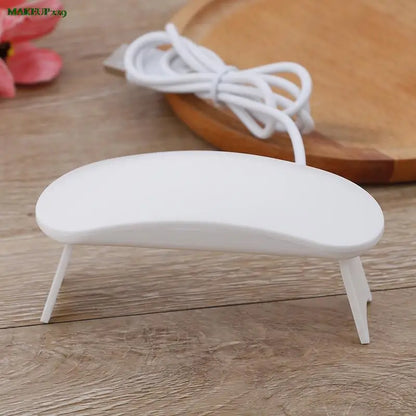 1pc 6W 80cm Mini UV LED Lamp USB Charging Gel Polish Curing Machine Nail Dryer Glowena shop