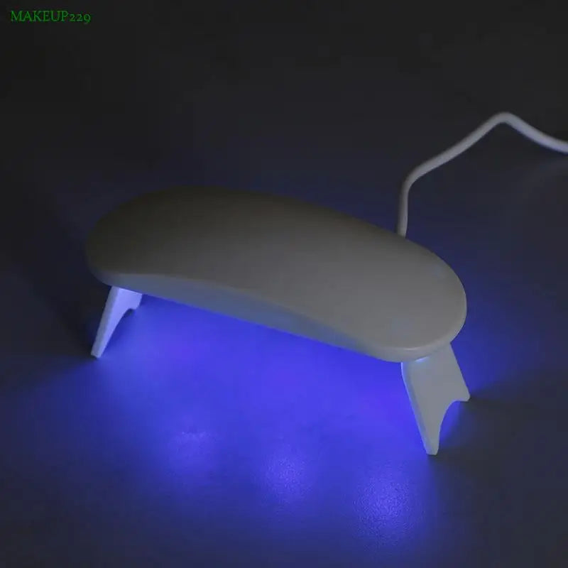 1pc 6W 80cm Mini UV LED Lamp USB Charging Gel Polish Curing Machine Nail Dryer Glowena shop