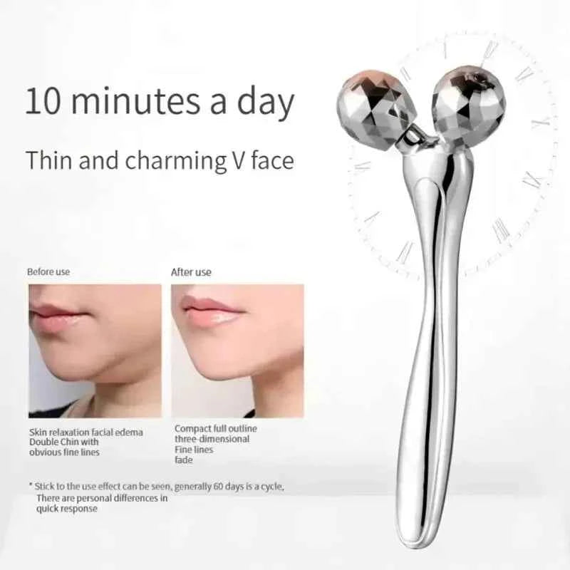 💆‍♀️ 3D V-Shape Facial & Body Massage Roller