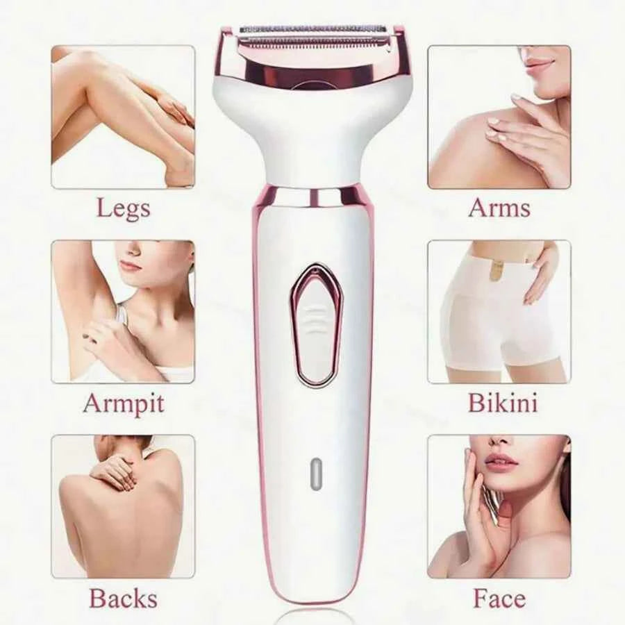 🪒 4-in-1 Women's Electric Shaver & Trimmer ⭐