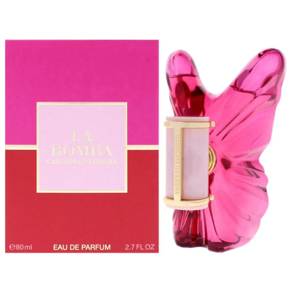 Carolina Herrera La Bomba Eau de Parfum Spray for Women 2.7oz Long Lasting Luxury Feminine Fragrance Daily Dating Perfume Gift Glowena shop