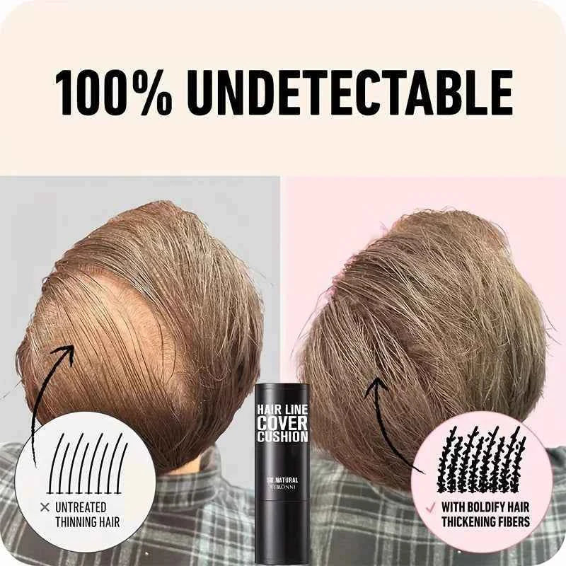 1pcs Pro Hairline Enhancer Stick Waterproof Sweat-Resistant Hair Filling Powder for Thinning Hair Hair Shadow Shading Sponge Pen