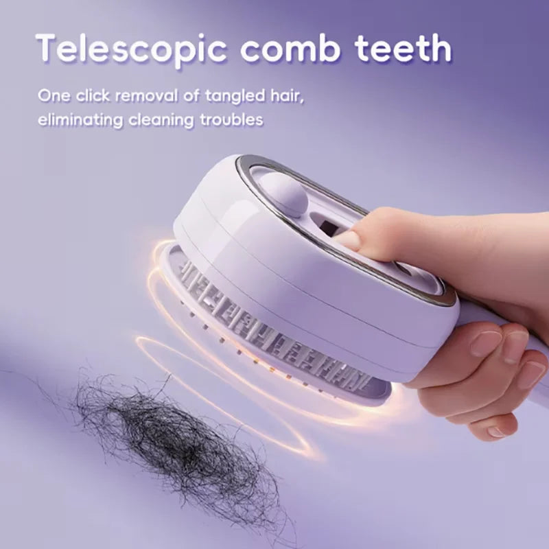 Red Light Spray Massage Hair Comb