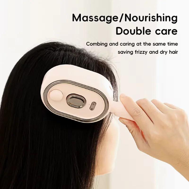 Red Light Spray Massage Hair Comb