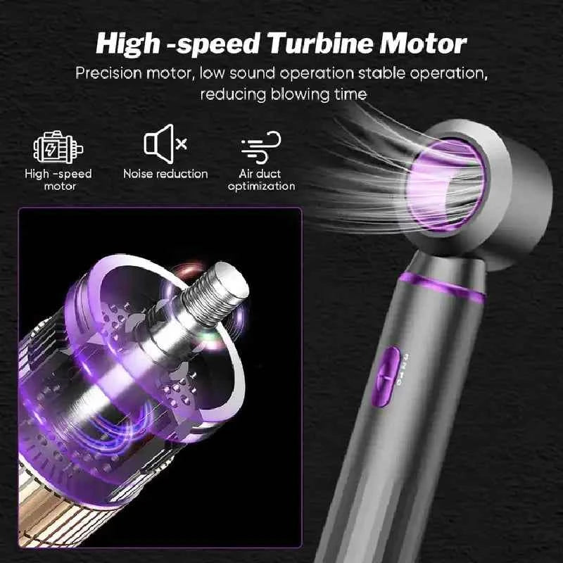 💖 5-in-1 Hot Air Hair Styling Brush & Blow Dryer