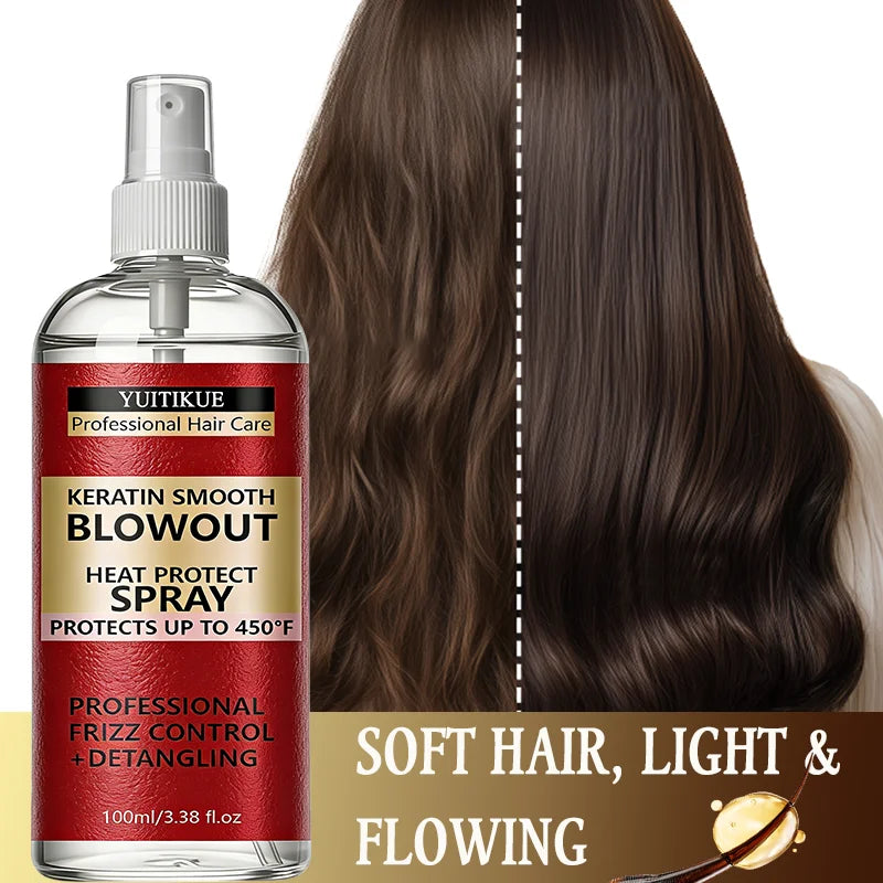 💇‍♀️ YUITIKUE Keratin Heat Protect Spray