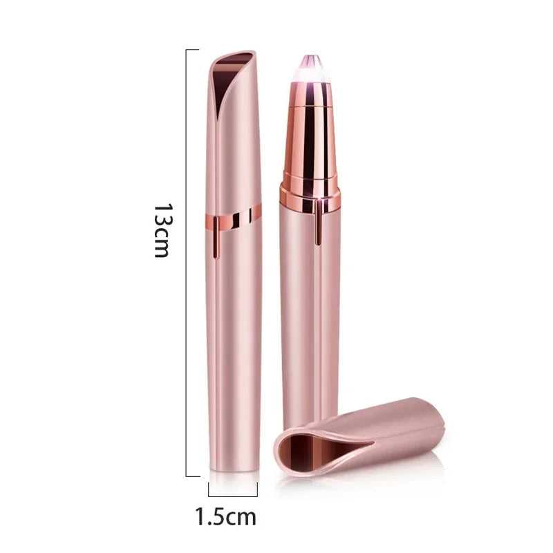 💖 Electric Eyebrow Trimmer – Painless Facial Hair Remover for Women