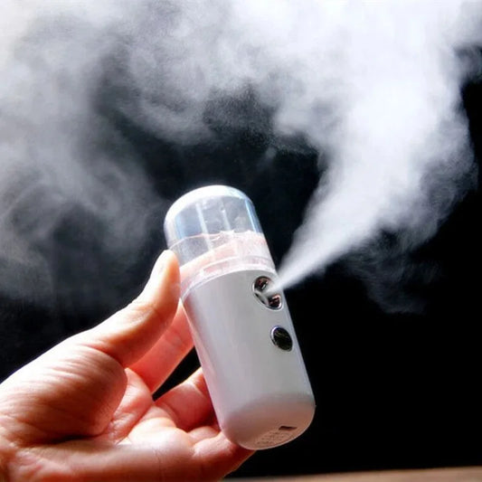 💖 Mini Nano Spray Face Steamer – USB Facial Mist Sprayer & Skin Hydration Tool
