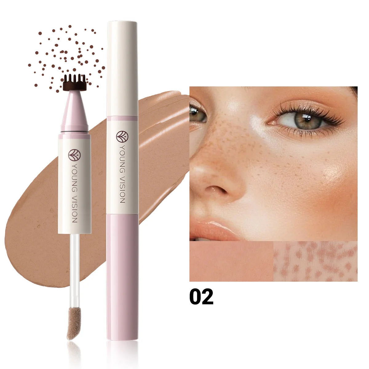 💖 Natural Freckle Pen – Waterproof, Long-Lasting & Quick-Dry Freckle Stamp