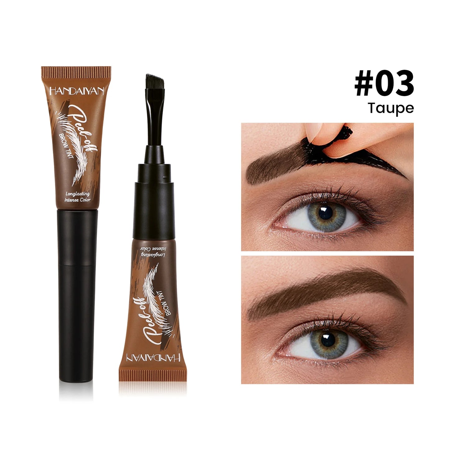 💄 Peel-Off Waterproof Eyebrow Tint Gel