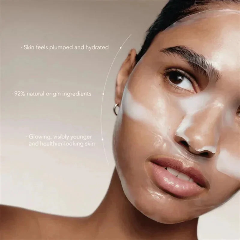 💖 Collagen Hydrating Sheet Face Mask for Glowing Skin