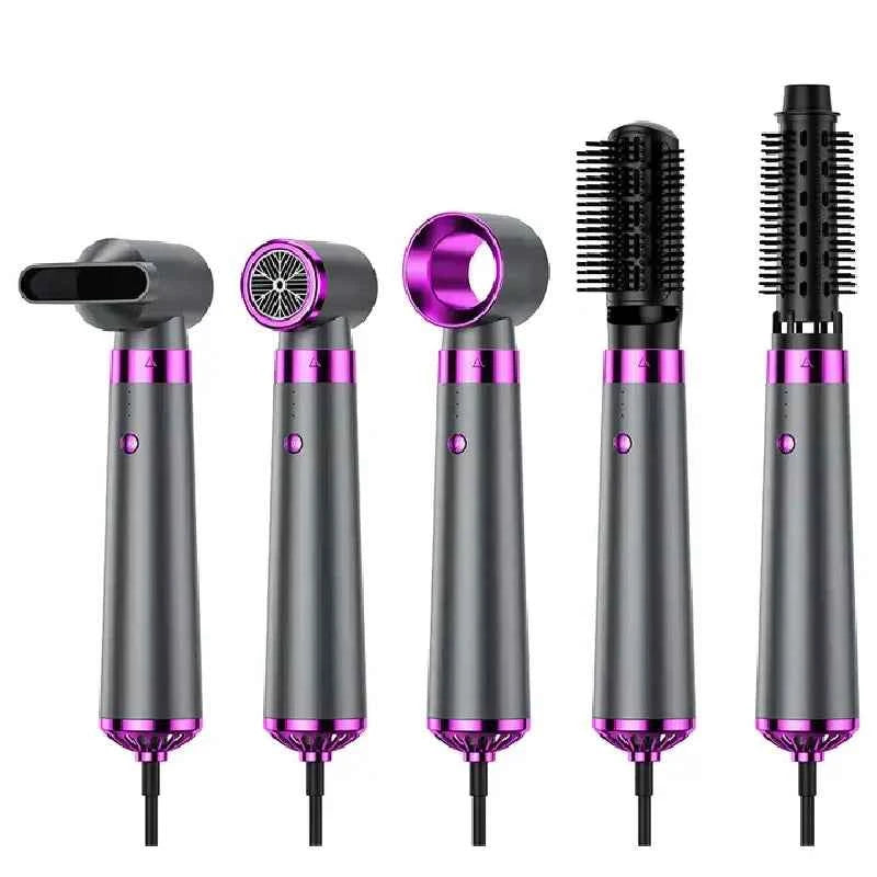 💖 5-in-1 Hot Air Hair Styling Brush & Blow Dryer