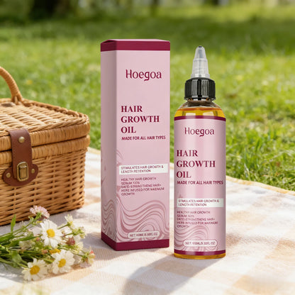 Hoegoa Ginger Rosemary Hair Growth Oil Deep Nourishment Improve Dryness Length Retention Intensive Repairing Hair Essential Oil Glowena shop