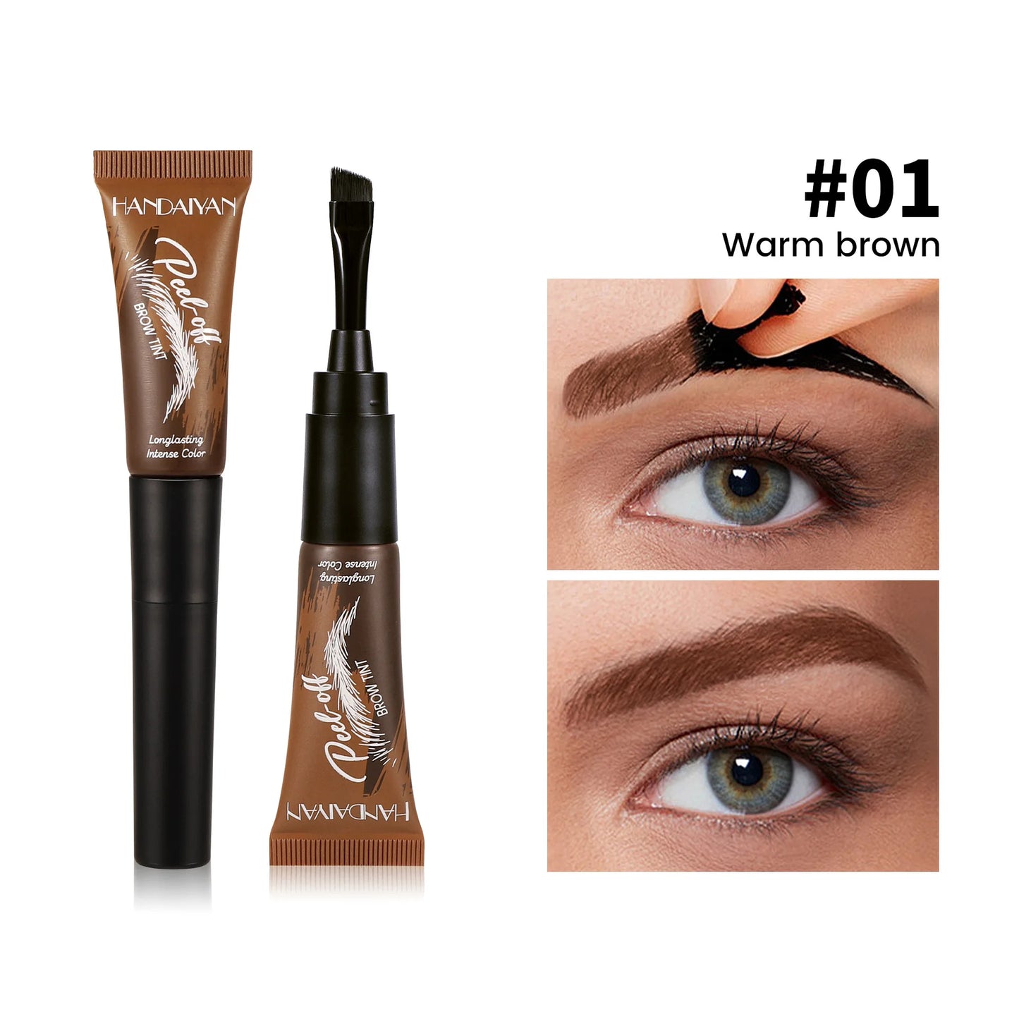 💄 Peel-Off Waterproof Eyebrow Tint Gel