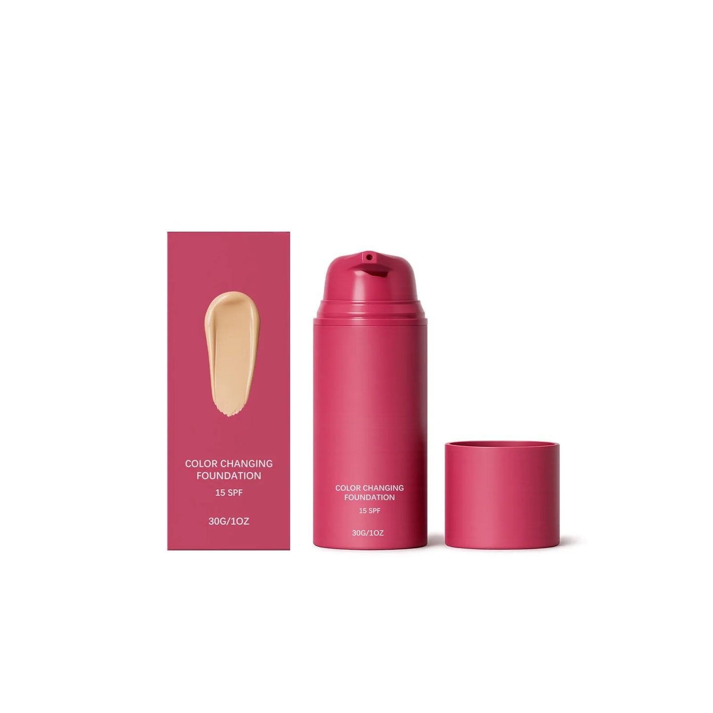 Natural Warm Tone Foundation, Facial Evening Tone, Soft Makeup Finish, Long-Lasting Radiance, Delicate & Sheer Texture Glowena shop