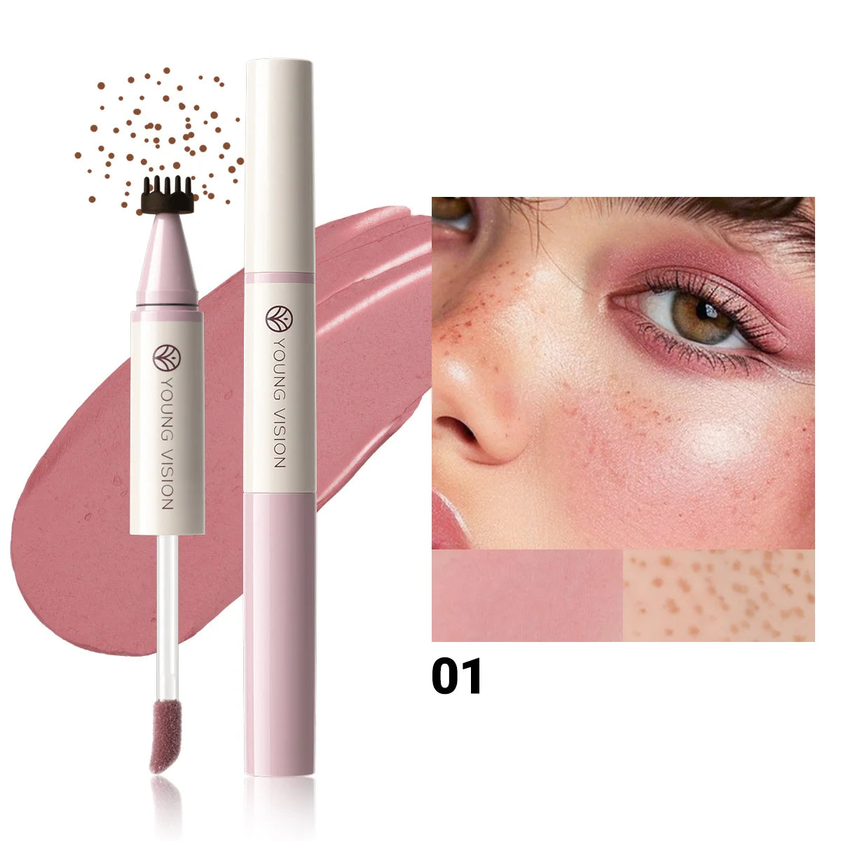 💖 Natural Freckle Pen – Waterproof, Long-Lasting & Quick-Dry Freckle Stamp