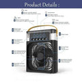 3-in-1 Portable Air Cooler | USB Fan with Humidifier & LED Night Light | Glowena