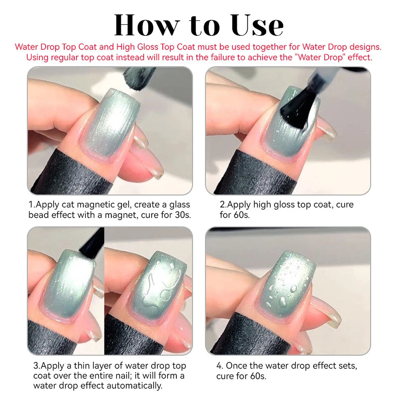 NICOLE DIARY 15ml High Gloss Top Coat No Wipe Top Coat Glossy Long Lasting Top Coat Functional Gel Manicure Nail Supplies Glowena shop